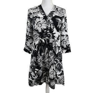Rachel Zoe Floral Dress Size Small Tiered Babydoll Ruffle Vacation Beach Resort